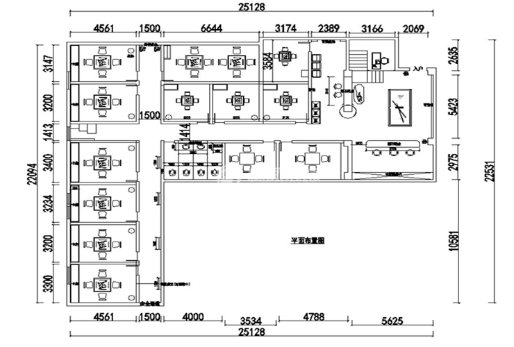 棋牌會(huì)館-340平-混搭-平面布置圖.jpg