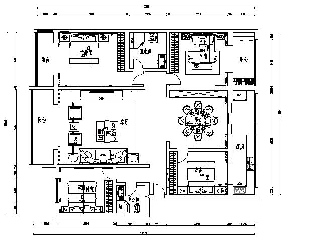 融通家園-150平米-新中式風(fēng)格-平面圖.jpg