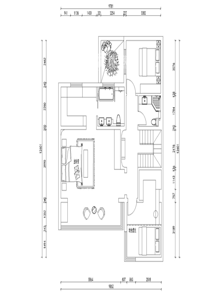 首創(chuàng)禧瑞長河-248平-現(xiàn)代風格-戶型圖二樓.jpg