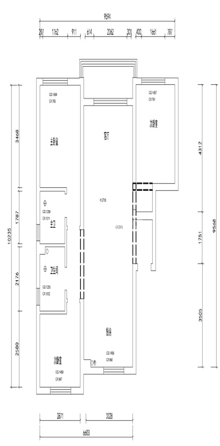 孔雀城公館-120平-現(xiàn)代風格-原始圖.jpg